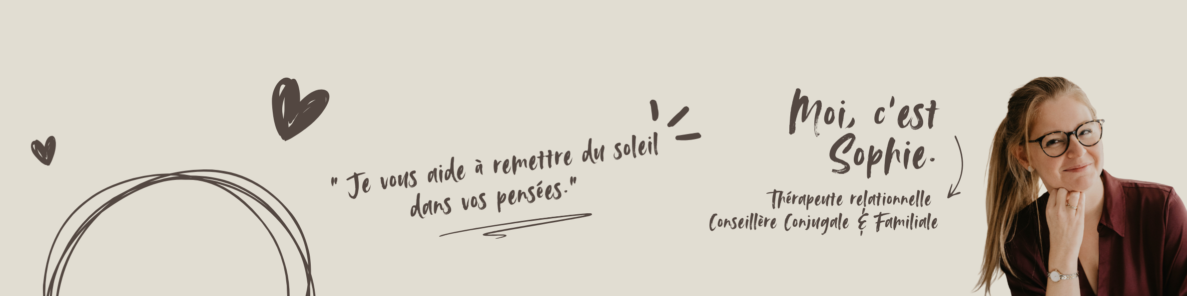 Sophie Duflos Conseillère conjugale et familiale, sexothérapeute, praticienne en accompagnement post-partum et thérapeute psycho-relationnelle